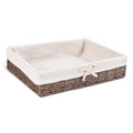 Handwoven Rattan Storage Tray – French Boho Style, 4 Sizes