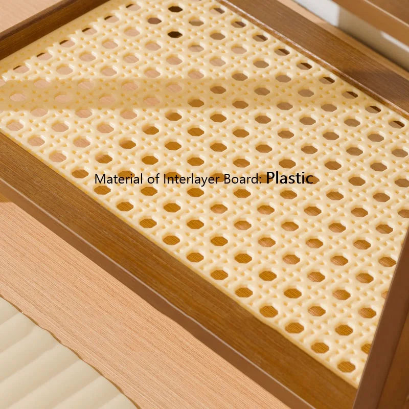 2-Layer Bamboo Kitchen Shelf – Spice Rack, Counter Organizer & Coffee Bar Stand