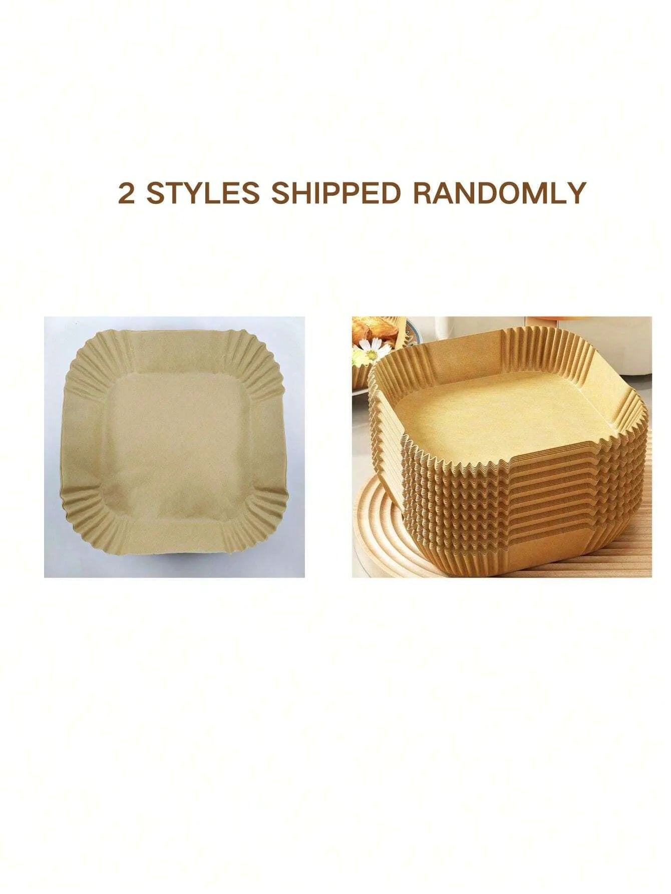 Disposable Air Fryer Liner Paper – Non-Stick, Oil-Proof, Food Grade