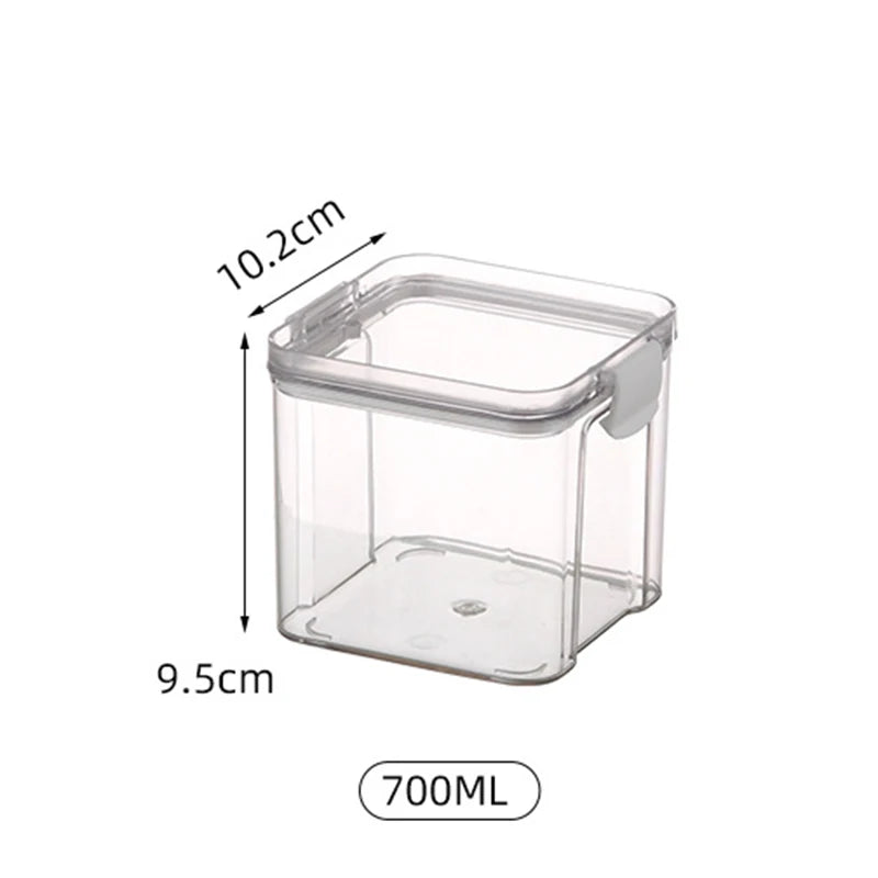 Airtight Kitchen Storage Jar – Large Capacity Sealed Container for Pantry & Fridge