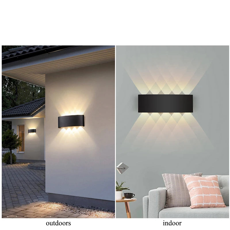 LED Up & Down Wall Lamp – Indoor & Outdoor