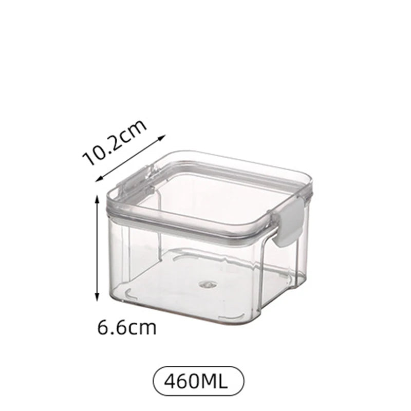 Airtight Kitchen Storage Jar – Large Capacity Sealed Container for Pantry & Fridge