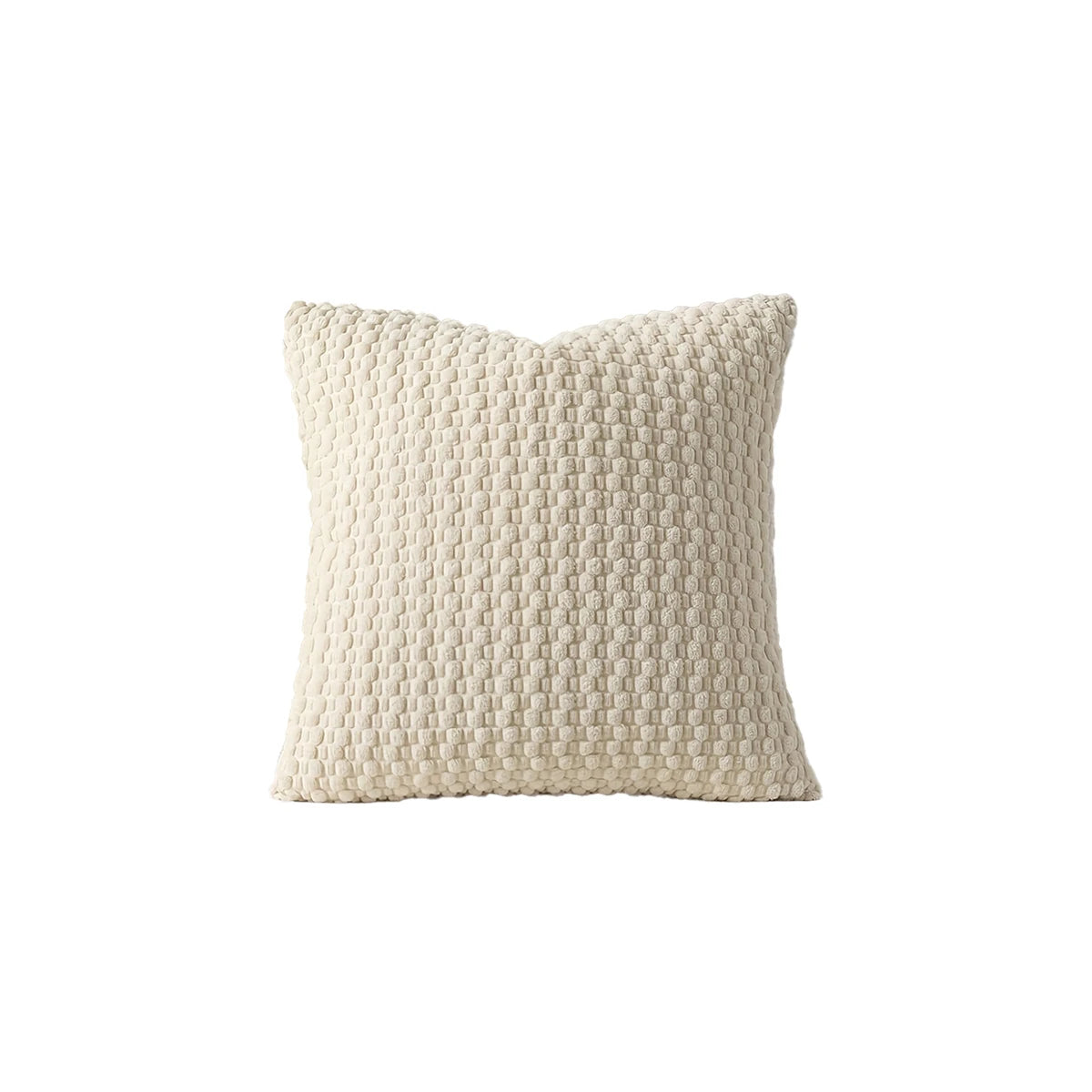 Boho Double-Sided Corduroy Pillow Cover – Farmhouse Neutral Striped Cushion Cover