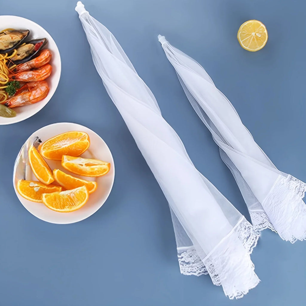 Pop-Up Mesh Food Cover – Foldable, Washable, Bug-Proof