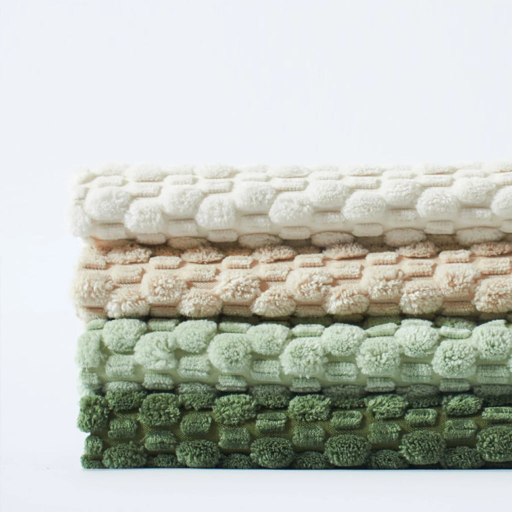Boho Double-Sided Corduroy Pillow Cover – Farmhouse Neutral Striped Cushion Cover