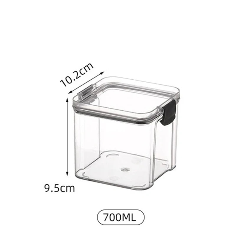 Airtight Kitchen Storage Jar – Large Capacity Sealed Container for Pantry & Fridge