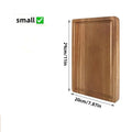 Beech & Walnut Wood Cutting Board – Durable Kitchen Chopping & Cheese Board