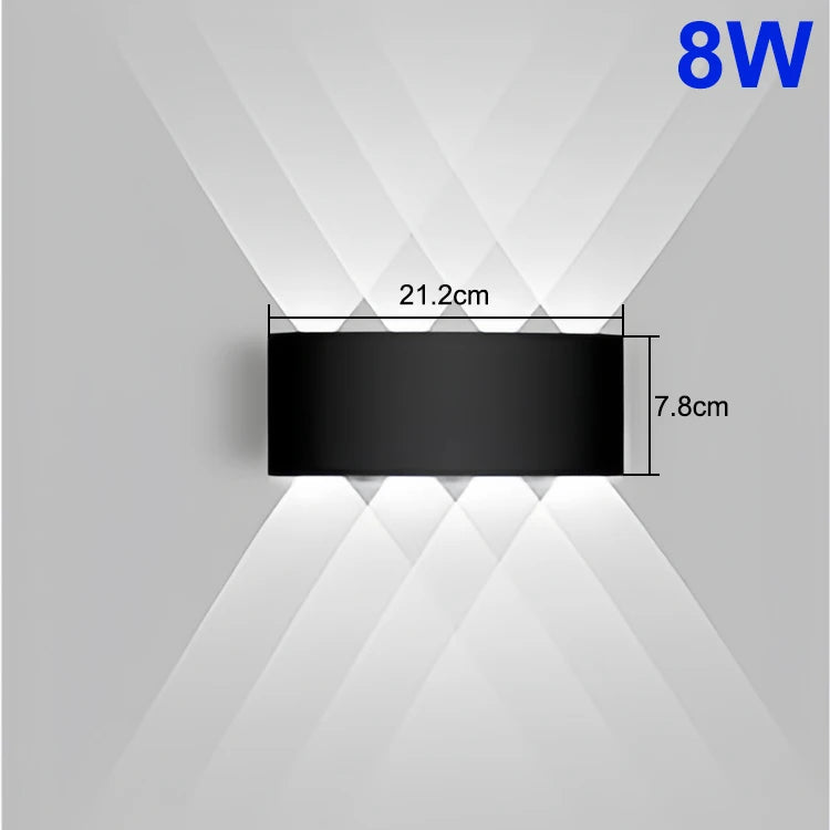 LED Up & Down Wall Lamp – Indoor & Outdoor