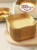 Disposable Air Fryer Liner Paper – Non-Stick, Oil-Proof, Food Grade