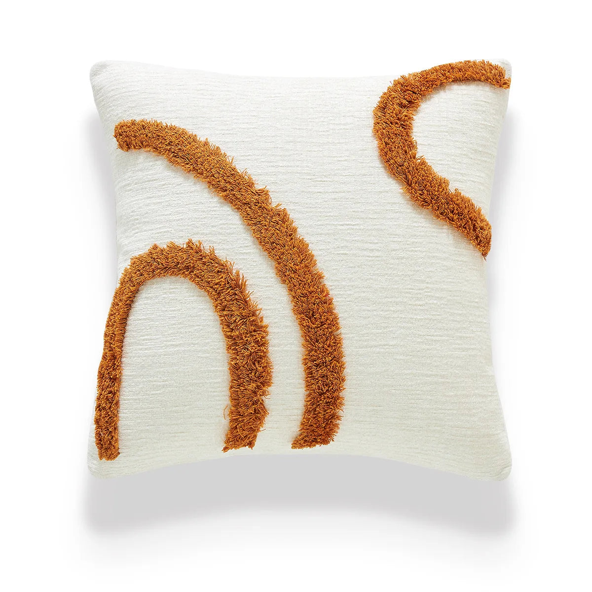 Brown Vintage Nordic Throw Pillow Cover – Light Luxury Patchwork Cushion Cover 45x45cm