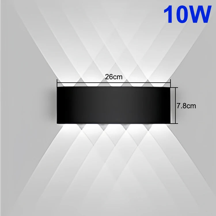 LED Up & Down Wall Lamp – Indoor & Outdoor