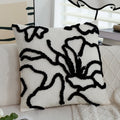 Boho Chenille Geometric Throw Pillow Cover – Soft Jacquard Cushion Cover 45x45cm
