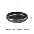 Japanese Retro Ceramic Sushi & Snack Dish Set – Small Plates for Dipping & Serving