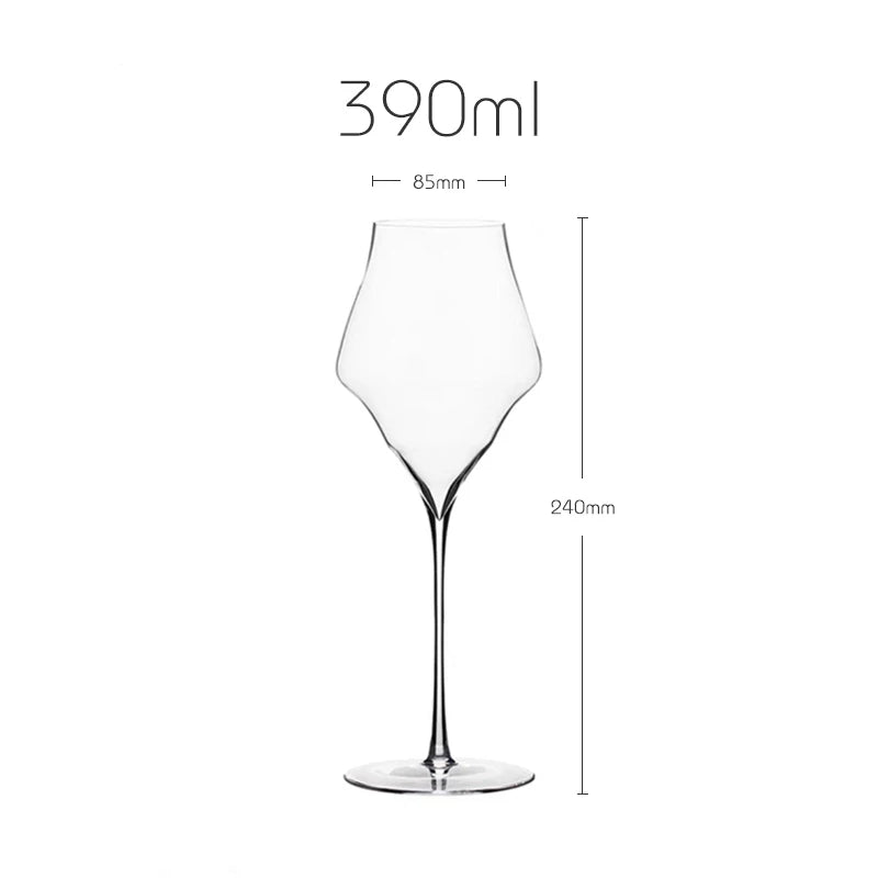 Handmade Crystal Champagne Flute – Thin, Lightweight & Flawless Wine Glass