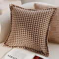 Light Luxury French Stamping Throw Pillow Cover – Brown Nordic Cushion Cover